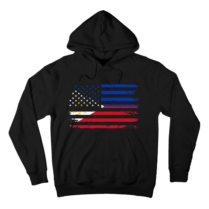 American Philippines Flag Hoodie