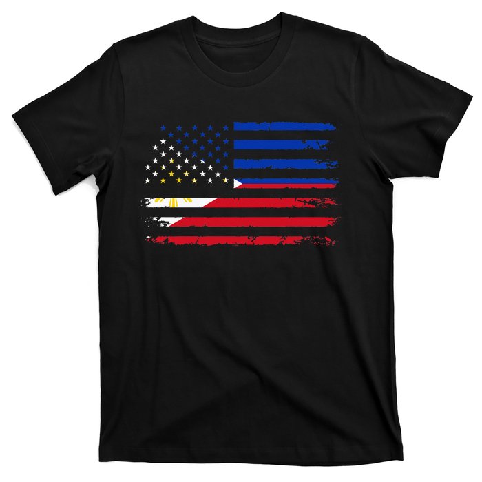 American Philippines Flag T-Shirt