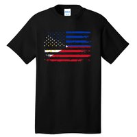 American Philippines Flag Tall T-Shirt