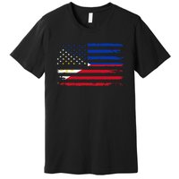 American Philippines Flag Premium T-Shirt