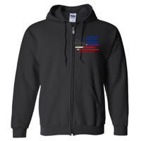 American Philippines Flag Full Zip Hoodie