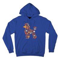 Autumn Pumpkin Fall Poodle Thanksgiving Dog Gift Hoodie