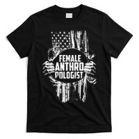 Anthropologist Power Flag Anthropology Student T-Shirt