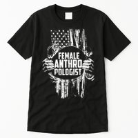 Anthropologist Power Flag Anthropology Student Tall T-Shirt