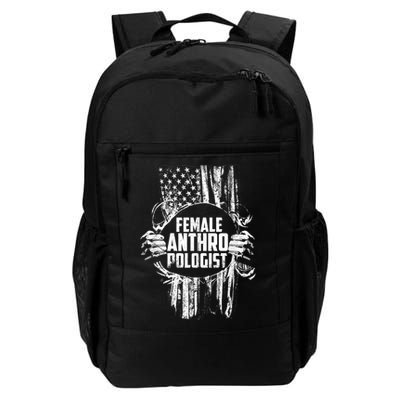 Anthropologist Power Flag Anthropology Student Backpack