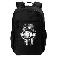Anthropologist Power Flag Anthropology Student Backpack