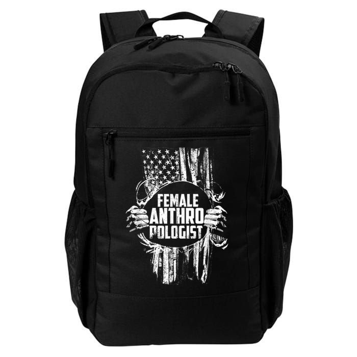 Anthropologist Power Flag Anthropology Student Backpack