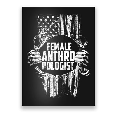 Anthropologist Power Flag Anthropology Student Poster