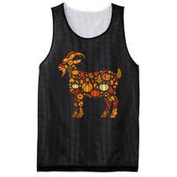 Autumn Pumpkin Fall Goat Thanksgiving Mesh Reversible Basketball Jersey Tank