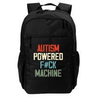 Autism Powered Fck Machine Retro Health Backpack