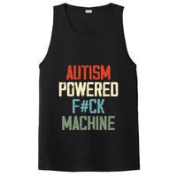 Autism Powered Fck Machine Retro Health PosiCharge Competitor Tank