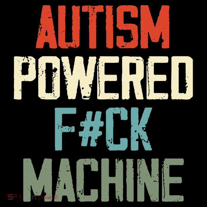 Autism Powered Fck Machine Retro Health Apparel Gift Toddler Hoodie