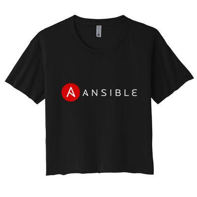 Ansible Powerful Flexible Scalable Automation Platform Women's Crop Top Tee