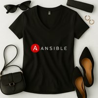 Ansible Powerful Flexible Scalable Automation Platform Women's V-Neck T-Shirt
