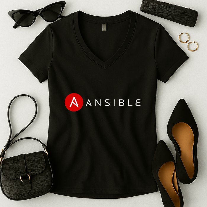 Ansible Powerful Flexible Scalable Automation Platform Women's V-Neck T-Shirt