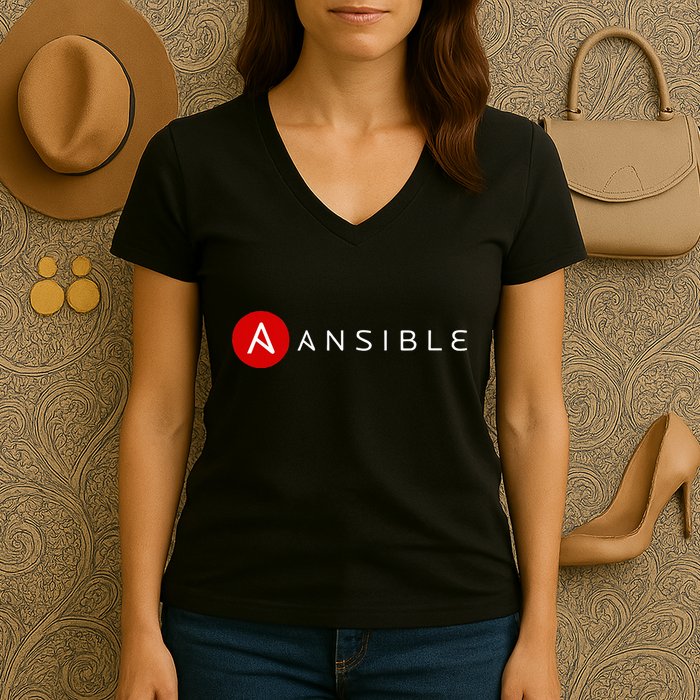 Ansible Powerful Flexible Scalable Automation Platform Women's V-Neck T-Shirt
