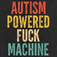 Autism Powered Fuck Machine Funny Quote Adult Drive Performance Visor