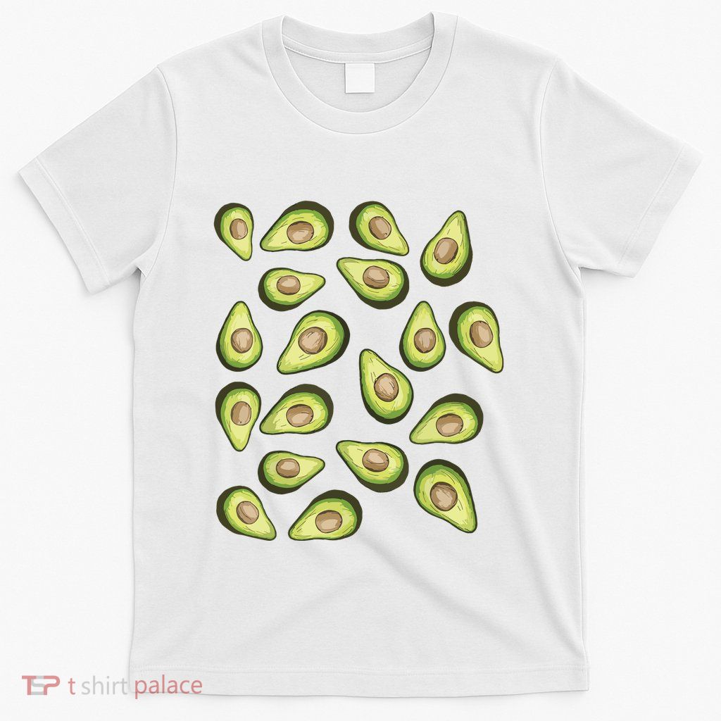 Avocados Pattern Funny Holy Guacamole Costume T-Shirt