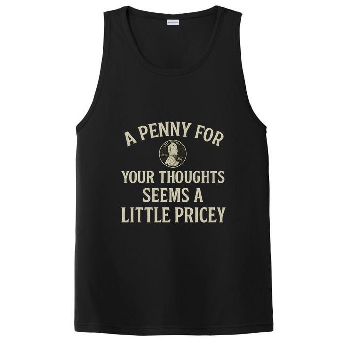 A Penny for Your Thoughts PosiCharge Competitor Tank