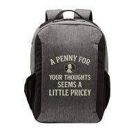 A Penny for Your Thoughts Vector Backpack