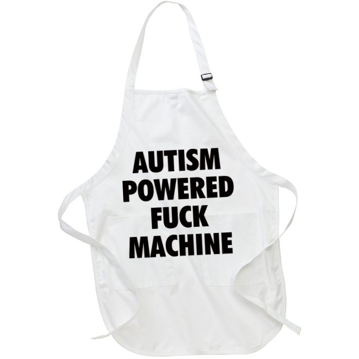 Autism Powered Fuck Machine Apron