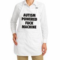Autism Powered Fuck Machine Apron