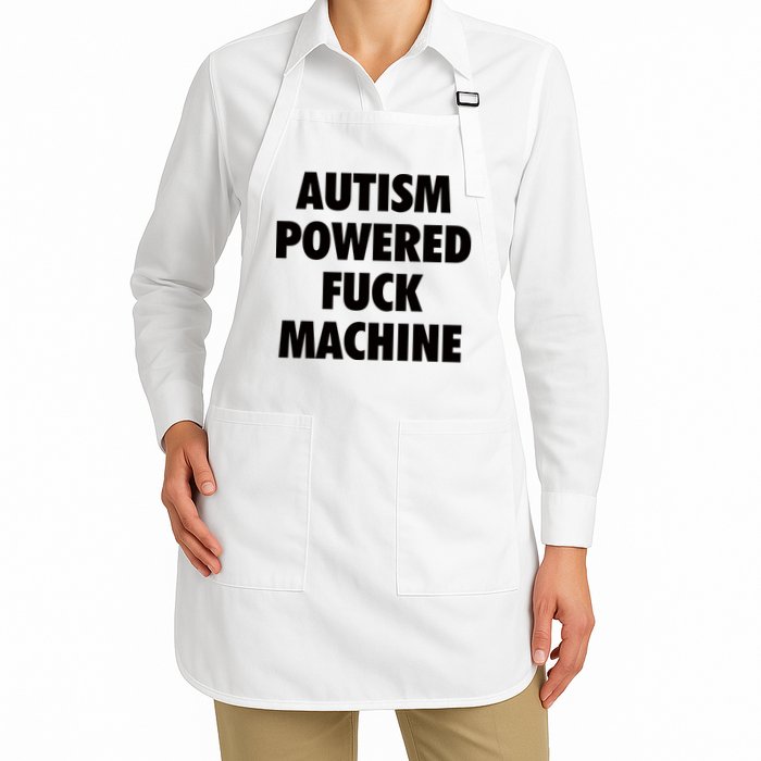 Autism Powered Fuck Machine Apron