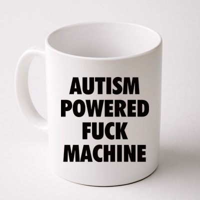 Autism Powered Fuck Machine Mug