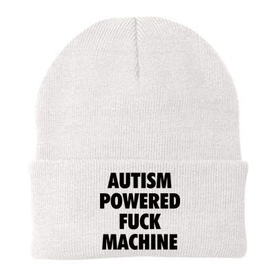 Autism Powered Fuck Machine Beanie