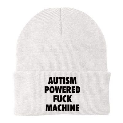 Autism Powered Fuck Machine Knit Cap Winter Beanie