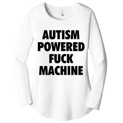 Autism Powered Fuck Machine Women's Perfect Tri Tunic Long Sleeve Shirt