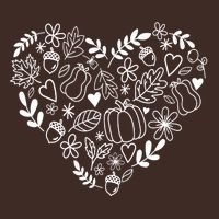 Autumn Pumpkin Fall Lover Heart Gift Cooling Performance Crew T-Shirt
