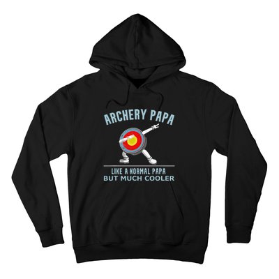 Archery Papa Funny Gift Idea For Archers Compound Bow Hoodie