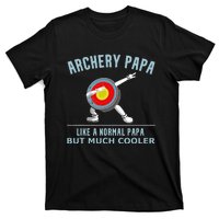 Archery Papa Funny Gift Idea For Archers Compound Bow T-Shirt