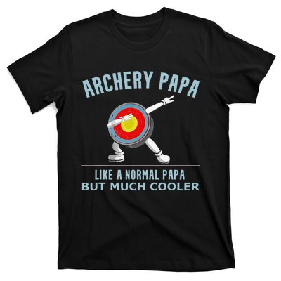 Archery Papa Funny Gift Idea For Archers Compound Bow T-Shirt