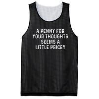 A Penny For Your Thoughts Seems A Little Pricey Mesh Reversible Basketball Jersey Tank