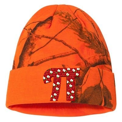 Apple Pie Funny Brainy Pi Day Mathematics Geeky Fruit Pun Gift Kati Licensed 12" Camo Beanie