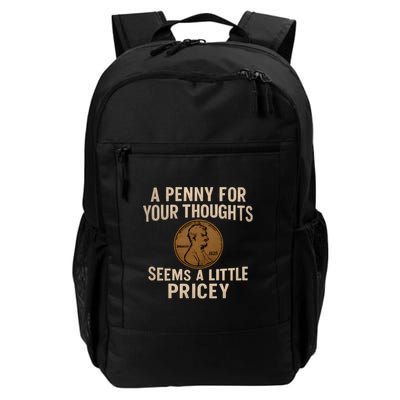 A Penny for Your Thoughts Daily Commute Backpack