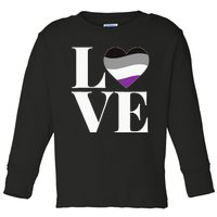 Asexual Pride Flag Ace Asexuality Proud Shirts For Asexual Toddler Long Sleeve Shirt