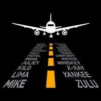 Airplane Pilot Gifts Airport Runway Phonetic Alphabet Plane Impact Tech Backpack