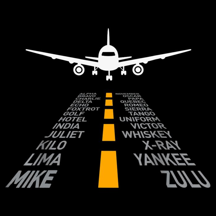 Airplane Pilot Gifts Airport Runway Phonetic Alphabet Plane Impact Tech Backpack