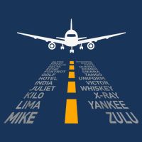 Airplane Pilot Gifts Airport Runway Phonetic Alphabet Plane 16 in Basic Backpack