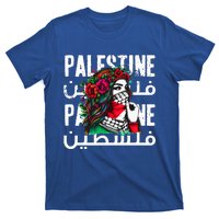 A Palestinian Girl With A Palestinian Bandana Palestine T-Shirt