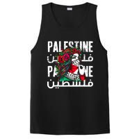 A Palestinian Girl Wearing A Palestinian Bandana Palestine PosiCharge Competitor Tank