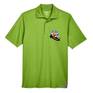 American Pinup Girl Men's Origin Performance Pique Polo