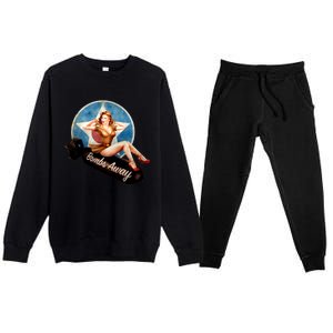 American Pinup Girl Premium Crewneck Sweatsuit Set