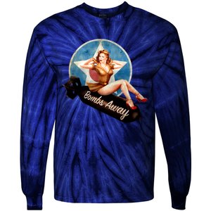 American Pinup Girl Tie-Dye Long Sleeve Shirt