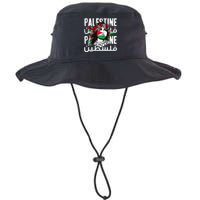 A Palestinian Girl Wearing A Palestinian Bandana Palestine Legacy Cool Fit Booney Bucket Hat