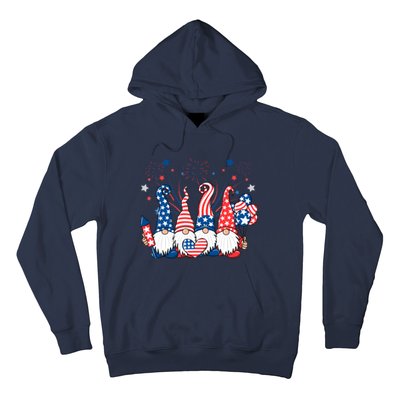 American Patriotic Gnomes USA Independence Day 4th Of July Hoodie