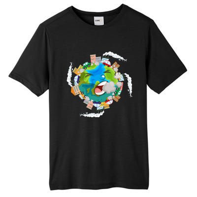 Air Pollution Global Warming Renewable Energy Gift Tall Fusion ChromaSoft Performance T-Shirt